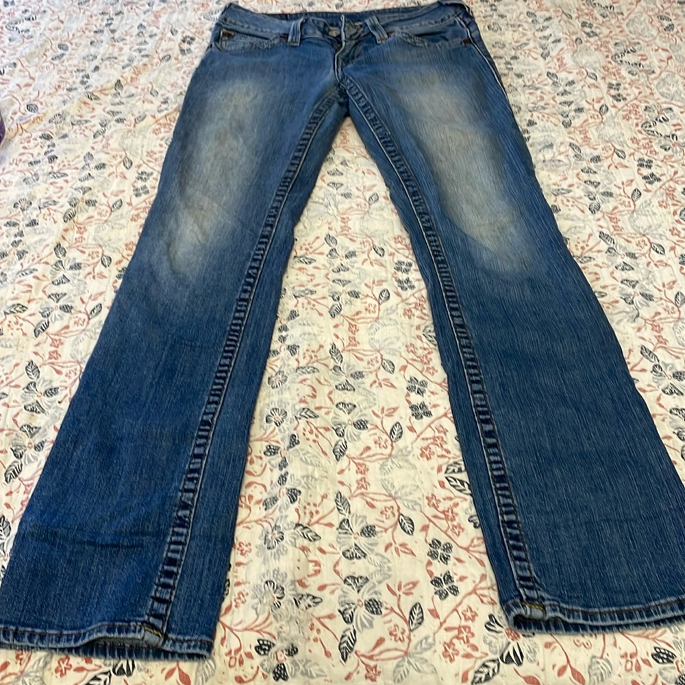 True Religion medium wash jeans- 29